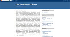 Desktop Screenshot of cineundergroundchileno.blogspot.com