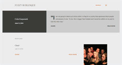 Desktop Screenshot of fuzzyburlesque.blogspot.com