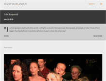 Tablet Screenshot of fuzzyburlesque.blogspot.com