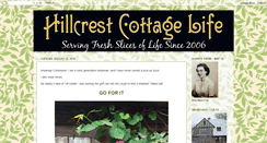 Desktop Screenshot of hillcrestcottagelife.blogspot.com