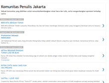 Tablet Screenshot of komunitaspenulisjakarta.blogspot.com