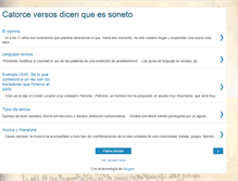 Tablet Screenshot of catorceversosdicenqueessoneto.blogspot.com