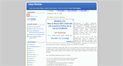 Desktop Screenshot of linux-device.blogspot.com