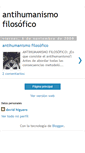 Mobile Screenshot of antihumanismo.blogspot.com