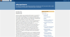 Desktop Screenshot of educaprimero.blogspot.com