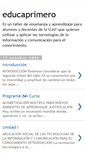 Mobile Screenshot of educaprimero.blogspot.com