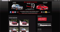 Desktop Screenshot of bgsporttuningrallyteam.blogspot.com