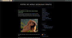 Desktop Screenshot of fotos-de-ninas-desnudas-gratis.blogspot.com