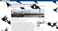 Desktop Screenshot of anamericanveganinlondon.blogspot.com