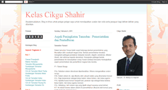 Desktop Screenshot of kelascikgushahir.blogspot.com