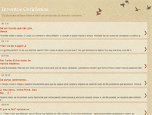 Tablet Screenshot of dosinventoscotidianos.blogspot.com