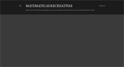 Desktop Screenshot of johan-matematicasrecreativas.blogspot.com
