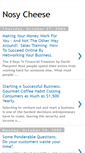 Mobile Screenshot of nosycheese.blogspot.com