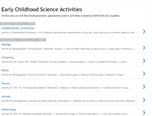 Tablet Screenshot of ecscienceactivities.blogspot.com