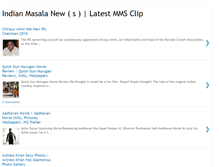 Tablet Screenshot of masalaevents.blogspot.com