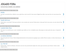 Tablet Screenshot of jogadofora.blogspot.com