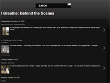 Tablet Screenshot of ibreathebehindthescenes.blogspot.com