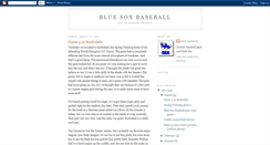 Desktop Screenshot of bigzbluesoxbaseball.blogspot.com