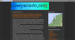 Desktop Screenshot of lowyacado.blogspot.com