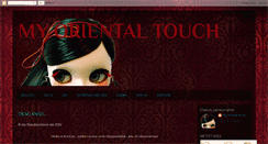 Desktop Screenshot of myorientaltouch.blogspot.com