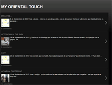 Tablet Screenshot of myorientaltouch.blogspot.com