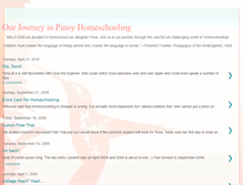 Tablet Screenshot of homeschoolingyona.blogspot.com