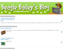 Tablet Screenshot of beaglebaileyblog.blogspot.com