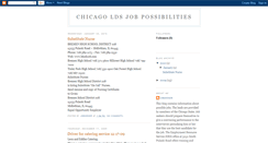 Desktop Screenshot of chicagoldsjobpossibilities.blogspot.com