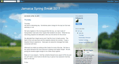 Desktop Screenshot of jamaicaspringbreak2011.blogspot.com