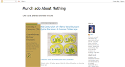 Desktop Screenshot of munchadoaboutnothing.blogspot.com