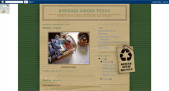 Desktop Screenshot of kendallgreenteens.blogspot.com
