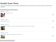 Tablet Screenshot of kendallgreenteens.blogspot.com