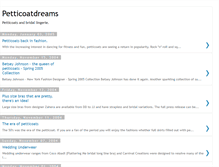 Tablet Screenshot of petticoatdreams.blogspot.com