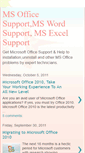 Mobile Screenshot of ms-office-support.blogspot.com