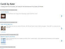 Tablet Screenshot of cards-by-kate.blogspot.com