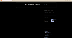 Desktop Screenshot of modern-haircut-style.blogspot.com