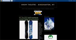 Desktop Screenshot of knowtheatre.blogspot.com