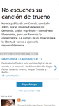 Mobile Screenshot of canciondetrueno.blogspot.com