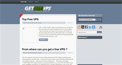 Desktop Screenshot of getfreevpsnow.blogspot.com