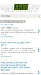 Mobile Screenshot of getfreevpsnow.blogspot.com