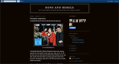 Desktop Screenshot of honsrebels.blogspot.com