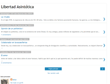 Tablet Screenshot of libertadasintotica.blogspot.com