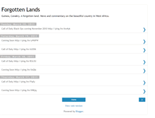 Tablet Screenshot of forgottenguinea.blogspot.com