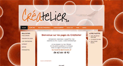 Desktop Screenshot of lecreatelier.blogspot.com