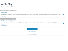Tablet Screenshot of misterxblog.blogspot.com