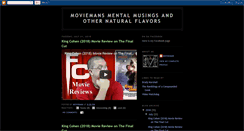 Desktop Screenshot of moviemansmusings.blogspot.com