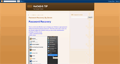 Desktop Screenshot of hackerstip.blogspot.com