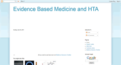 Desktop Screenshot of evaluacion-tecnologias-sanitarias.blogspot.com