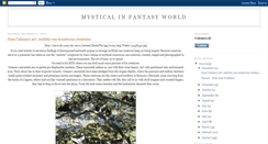 Desktop Screenshot of mysticalinfantasyworldd.blogspot.com