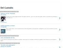 Tablet Screenshot of delcustodio.blogspot.com